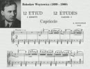 B.Woytowicz - Dwanaście Etiud na fortepian: Nr. 1 Capriccio