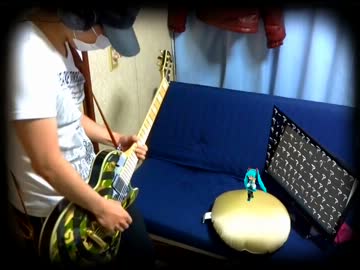 【ギター】サイバーサンダーサイダー【ミクさんにも踊ってもらった】