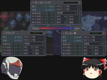 [ゆっくり]ギレンの野望脅威V　ティターンズをプレイ　part12