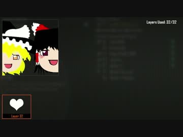 【CoD:BO2】エンブレム設計図100枚目 【東方：ゆっくり霊夢＆魔理沙】