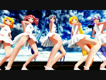 【MMD】美脚戦隊スレンダー【Tda式ミクテトネルリンハク】