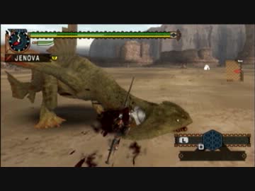 【MHP2G】 ドスガレオス討伐訓練 1：02