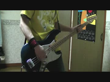 【GLAY】華よ嵐よ　ベース弾いてみた　４２