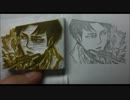 趣味全開の消しゴムはんこをさらしていく(スクアーロと兵長編)
