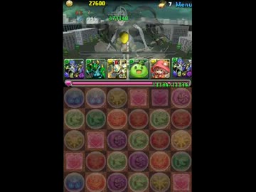 【パズドラ】エヴァコラボ地獄級 バランス９倍パでノーコンクリア