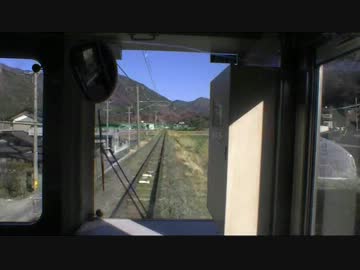 【前面展望】中央本線　辰野ー小野【中央本線支線】