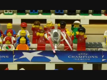 レゴでUEFA-CL 2013決勝 ドルトムント×バイエルンを再現してみた