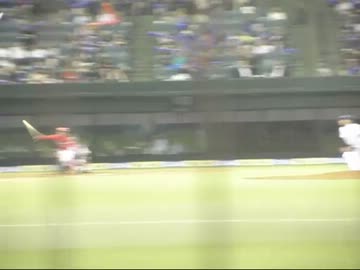 2013 5.22　広島　西武　中東先制タイムリー