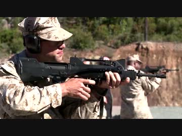 アメリカ海兵隊が フランスの FA-MASを撃ってみた