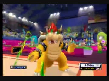 マリオ ソニックatロンドン五輪 新体操リボン集 マリオキャラ編 ニコニコ動画