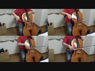 sister's noiseをチェロ四重奏にしてみた。
