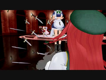 【お礼】吸血少女あかい月レミリア　第EX話【東方MMD】