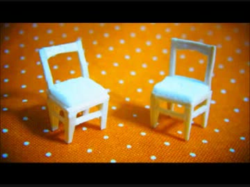 【ミニチュア】1/50サイズの椅子をつくってみた【建築】