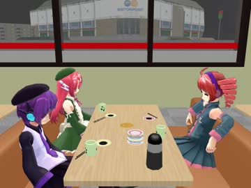 【MMD】THE THREE YOUNG-MEN IN MIDNIGHT #24【マンガ再現】