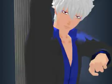 【MMD銀魂】クロ銀と銀さんにGet　Up＆Move!!踊ってもらった【ただの俺得】