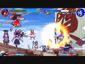 東方心綺楼 対戦動画07 Lunaticスレ(霊夢) vs Rockford(一輪)