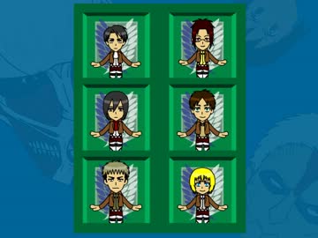 【リズム天国】進撃キャラでボックスショー