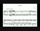 【ピアノ楽譜】Saturn/Mr.Saturn