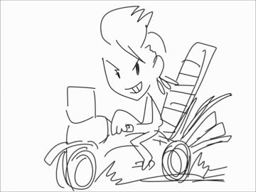 アイドル見ないで描けるかな？