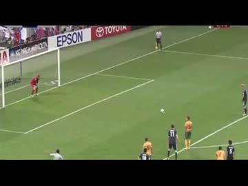 本田圭佑PKゴール　日本代表VSオーストラリ6月4日ワールドカップ最終予選