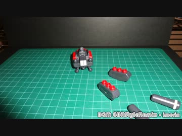 BB戦士 サザビーができるまで - 組み立てコマ撮り