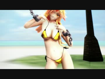 スパンコール風金色水着勇儀姐さんでYear Oh Ahhh Oh！（HAL Edit Ver.）