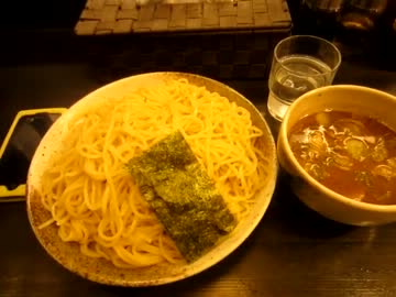 【大食い】『麺や 樽』のつけ麺特盛１ｋｇを５分３０秒で逝きますた☆