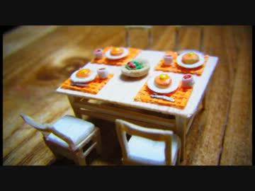 【ミニチュア】1/50のサイズのホットケーキ作ってみた【建築】