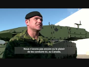 カナダ陸軍のレオパルト２戦車