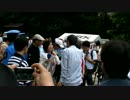 2012.08.15　靖国神社　韓国KBS取材班