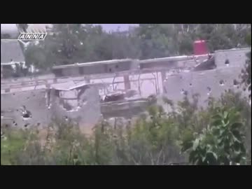 シリア内戦  政府軍側からの映像