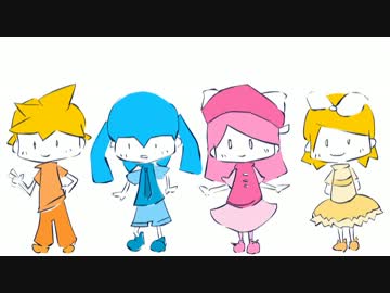 【初音ミク＆桃音モモ＆鏡音リンレン】とてたてとてた！【オリジナル】