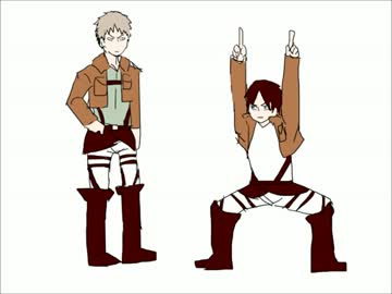 【進撃】ウエスタンジャン【手描き】