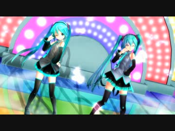 【MMD】あぴミクとTda式ミクで 多重未来のカルテット～QUARTET THEME～