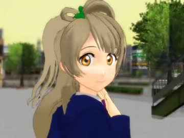 Mmd ラブライブ 南ことり Sweetiex2 ニコニコ動画