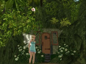 【sims3】妖精の家を作ってみた【建築】