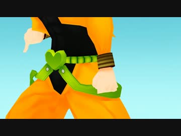 【MMDジョジョ】DIO様と花京院とフリーダム・パンダヒーロー