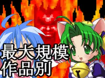 【MUGEN】最大規模！作品別 成長ランセレサバイバルバトル part3