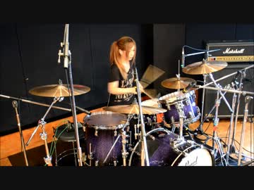 【夜咄ディセイブ】ビバップな浮遊感で叩いてみた【mika】