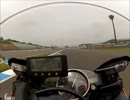 13.06.10 ツインリンク　もてぎ　スポーツ走行　YZF-R6　フルバンク停車