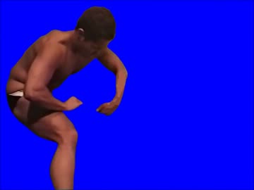 傷付いた後輩を治療すべく、熟練の手つきで海パンを脱がせる聖人BB