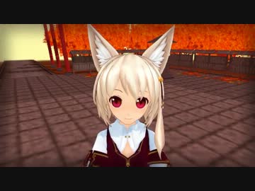 【ＭＭＤ頷き選手権】ユノアさんがうなずく動画