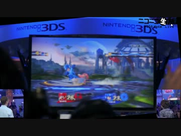 [HD] E3 スマブラ for WiiU デモプレイ（画質向上版）　