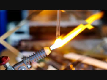 ガラスで雪国のオーロラ【作ってみた】再うｐ