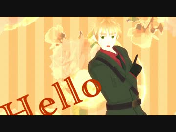 【APヘタリアMMD】眉毛だらけのハロ／ハワユ
