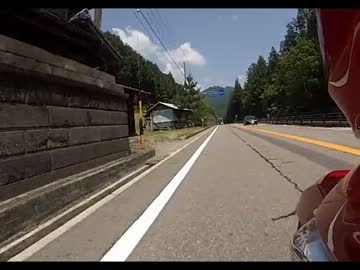 【GSR250】温玉ソフトクリームを食べに下呂まで【バイク車載】