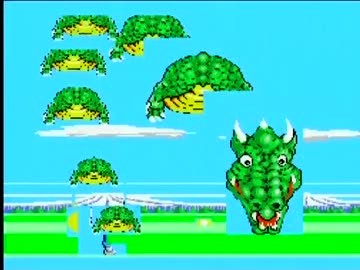 「MSX2でスペハリ」をSCREEN5にしてみた