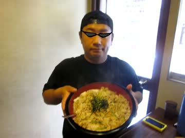 【大食いチャレンジメニュー】丼達 水道橋店の豚丼 大魔神１．５㎏挑戦
