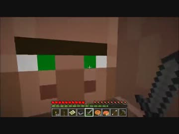 父娘でMinecraft おっさんと牛の孤島日記　第12話