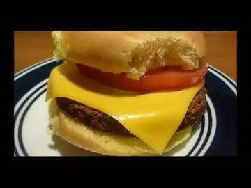 アメリカの食卓 142  肉未使用 ベジバーガーを食す！